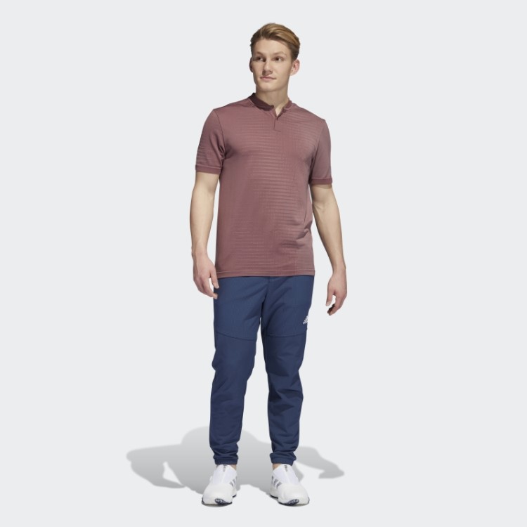 Camisa Polo Borgonha Sem Costura Adidas