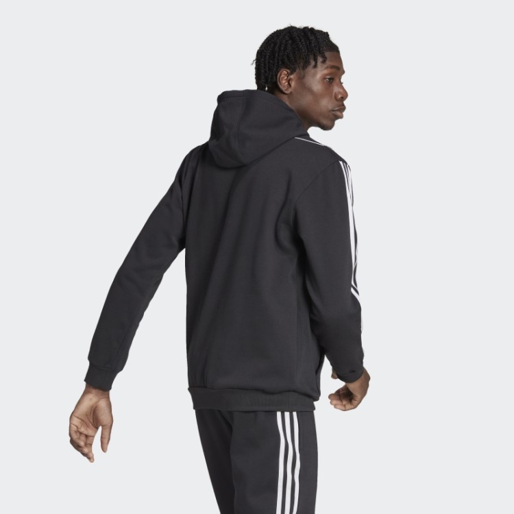 Moletom Com Capuz Preto Adidas Fashion Tiro 23 League