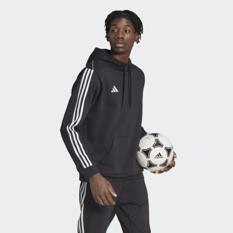 Moletom Com Capuz Preto Adidas Fashion Tiro 23 League