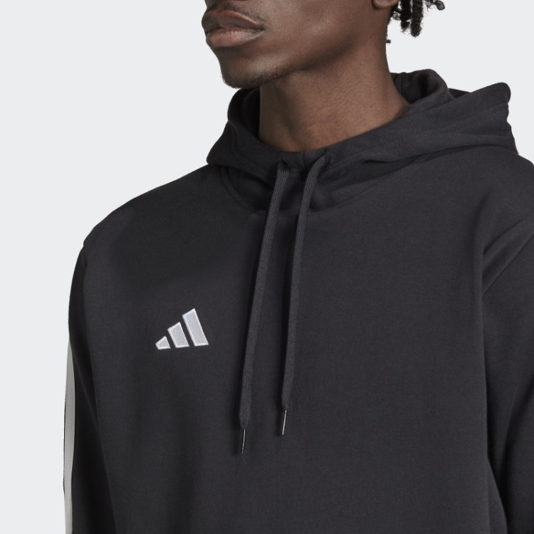 Moletom Com Capuz Preto Adidas Fashion Tiro 23 League