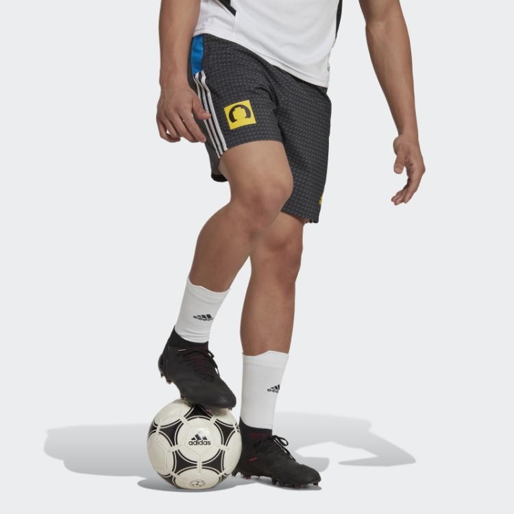 Bermuda Adidas Tiro X Lego Downtime Moda Preta