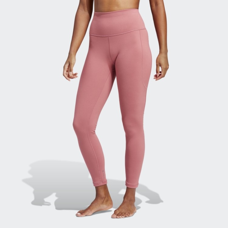 Legging Rosa Adidas Yoga Studio 7/8