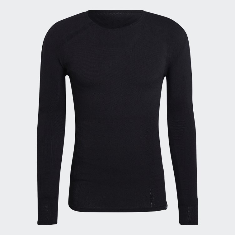 Adidas Terrex Drynamo Eco Merino Camiseta Manga Longa Preta