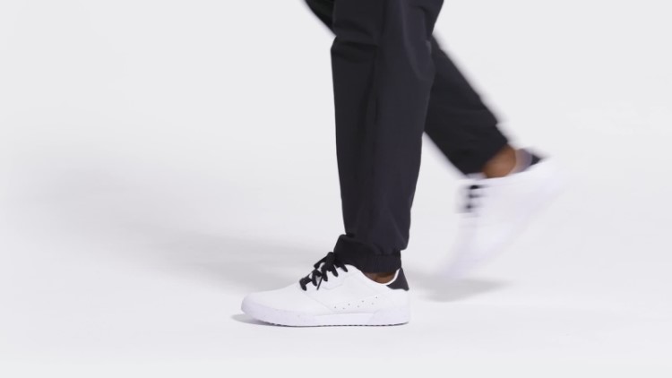 Tênis De Golfe Verde Retrô Branco Adicross Adidas
