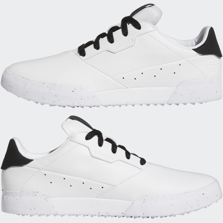 Tênis De Golfe Verde Retrô Branco Adicross Adidas