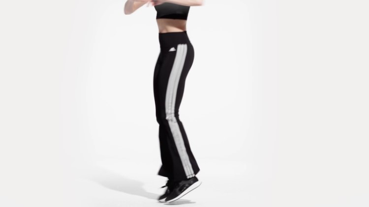 Leggings Flare Preto Adidas Training Essentials