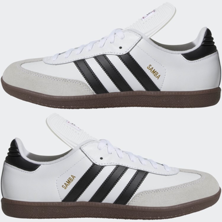 Adidas Samba Sapatos Clássicos Moda Branca