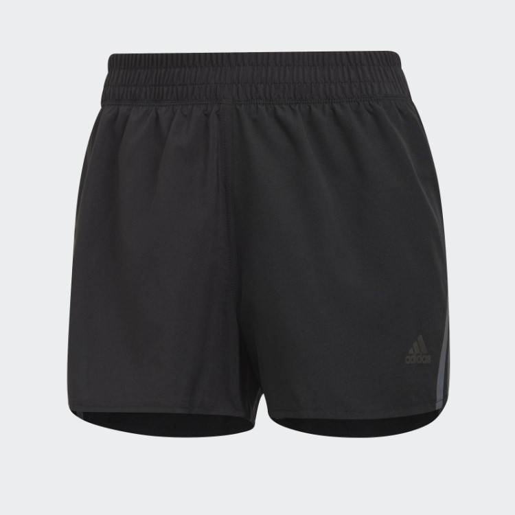 Bermuda De Corrida Run Icons 3 Listras Preto Adidas