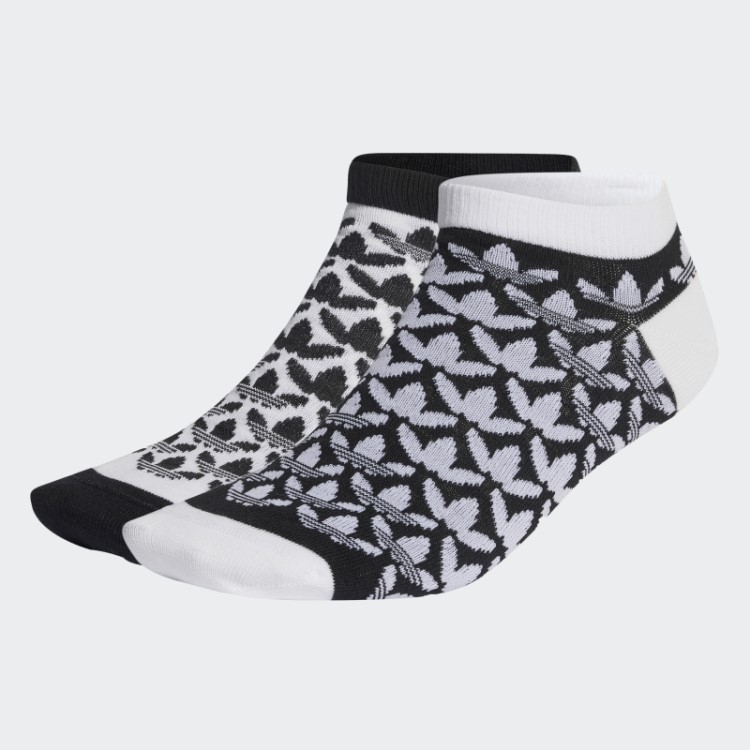 Meias Forro Monograma 2 Pares Branco Adidas