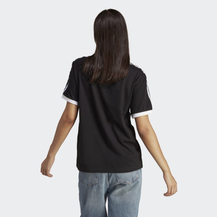 Adicolor Classics 3 Listras Camiseta Preta Adidas