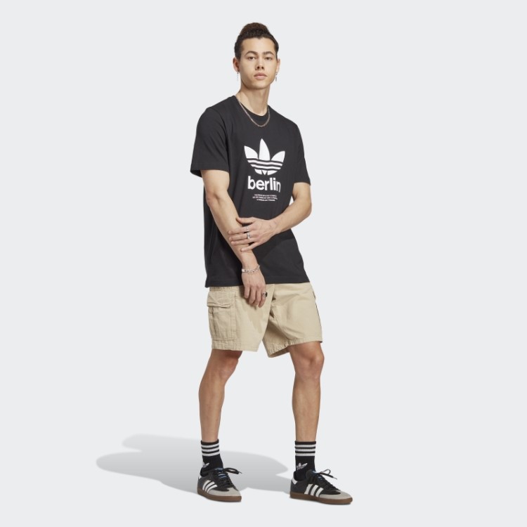 Camiseta Preta Icone Berlin City Originals Adidas