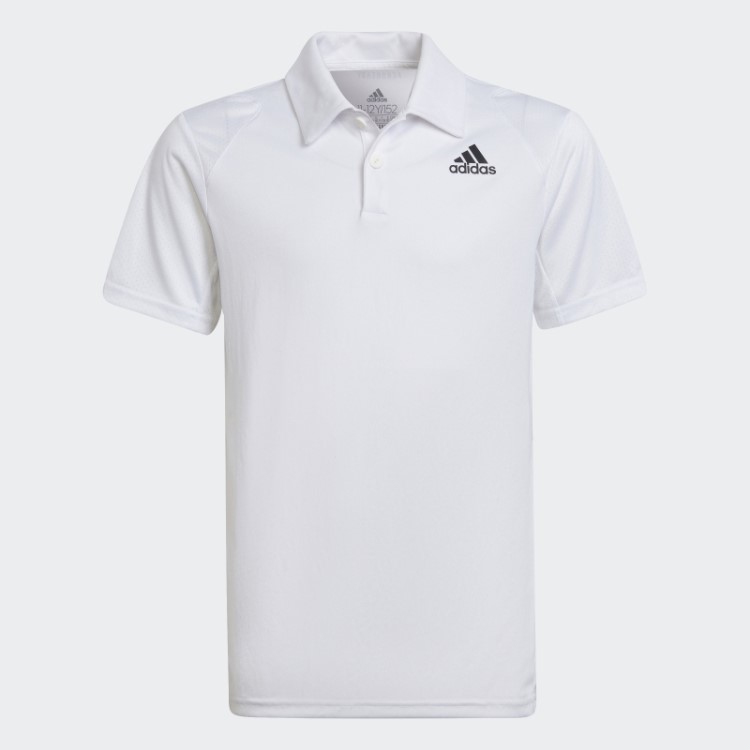 Camisa Pólo De Tênis Do Clube Branco Adidas