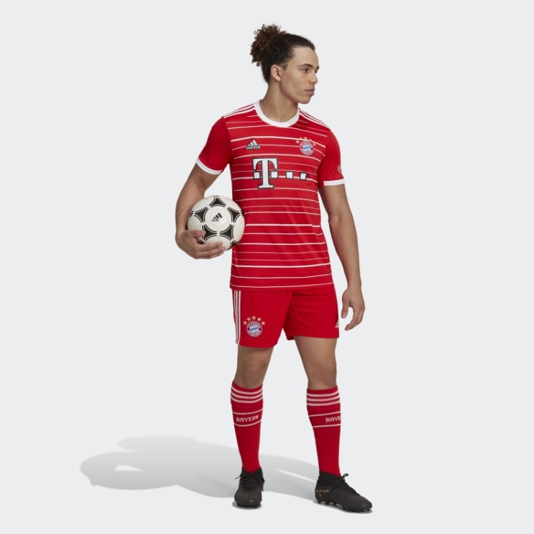 Calções Adidas Red Fc Bayern 22/23 Casa
