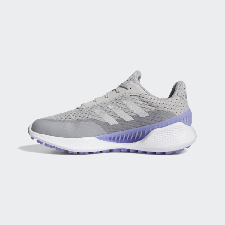 Tênis De Golfe Feminino Adidas Summervent Sem Pontas Cinza