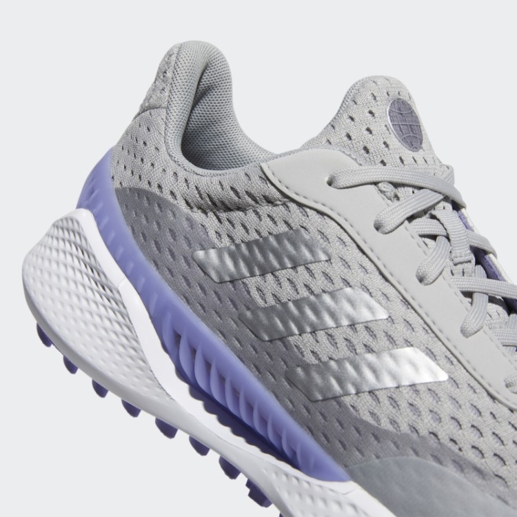 Tênis De Golfe Feminino Adidas Summervent Sem Pontas Cinza