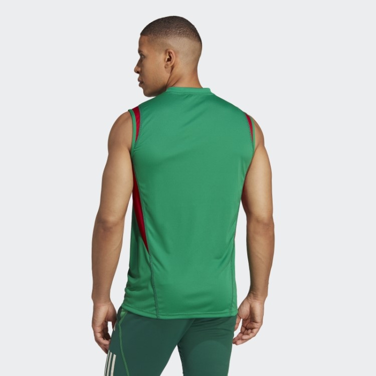 Camisa De Treino Sem Mangas México Tiro 23 Verde Adidas