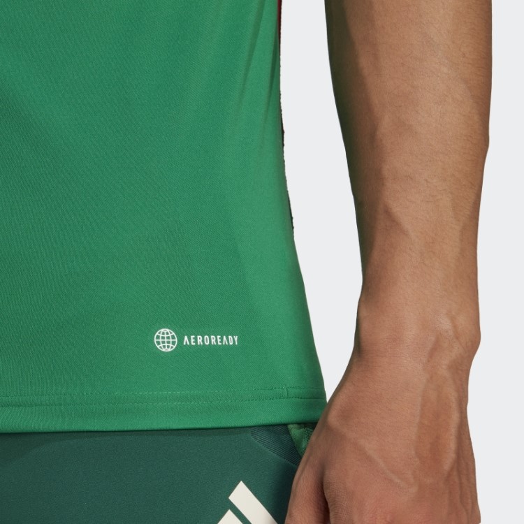 Camisa De Treino Sem Mangas México Tiro 23 Verde Adidas