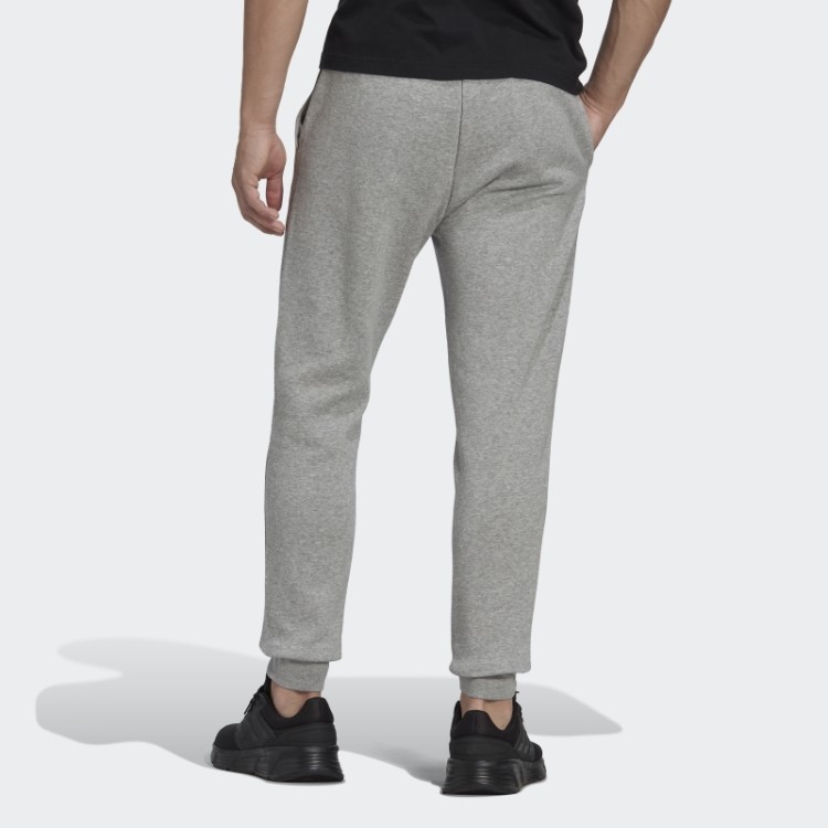 Calça Cônica Regular Adidas Essentials Cinza Médio