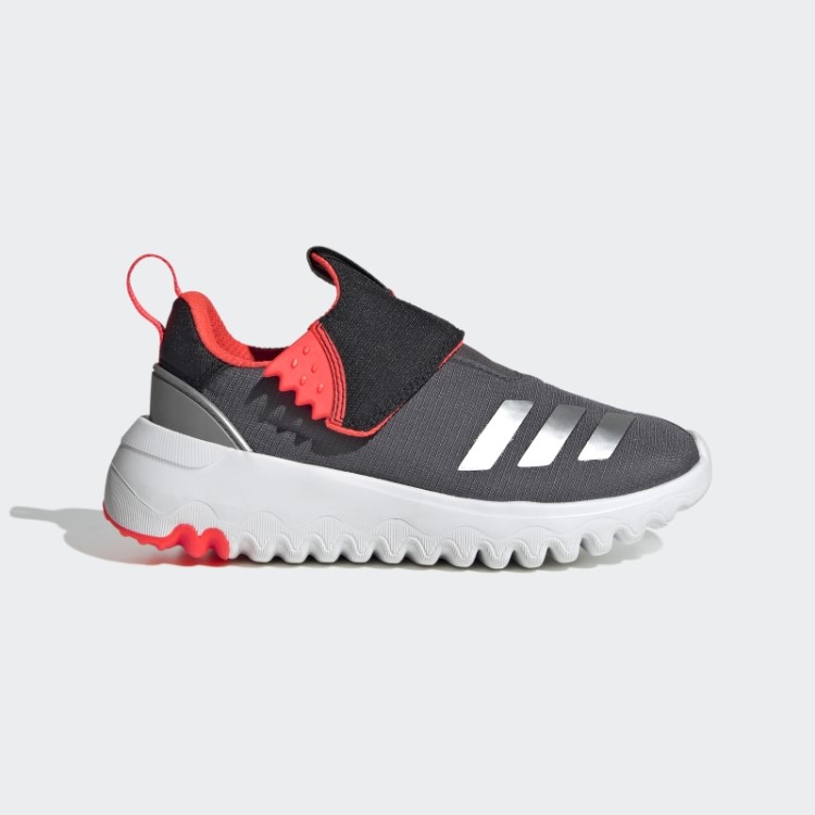 Suru365 Sapato Sem Cadarço Adidas Cinza