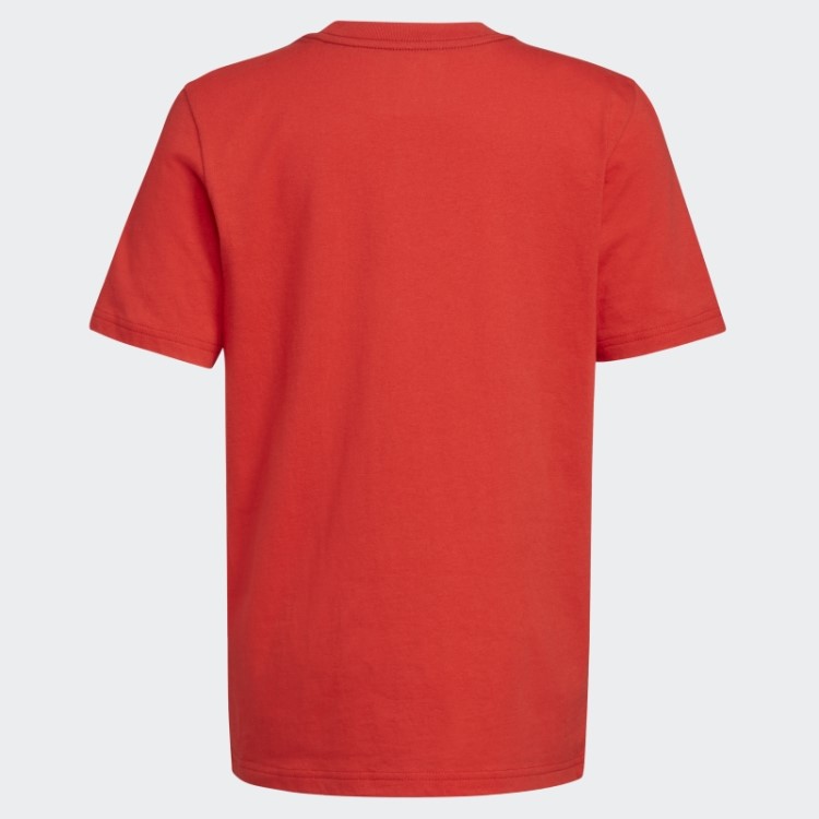 Camiseta Escarlate Adidas Ss Bos De Dois Tons