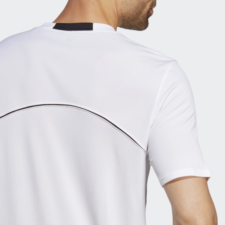 Camiseta De Treino Branca Adidas Designed For Motion Hiit