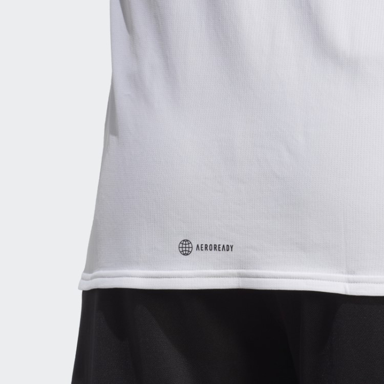 Camiseta De Treino Branca Adidas Designed For Motion Hiit