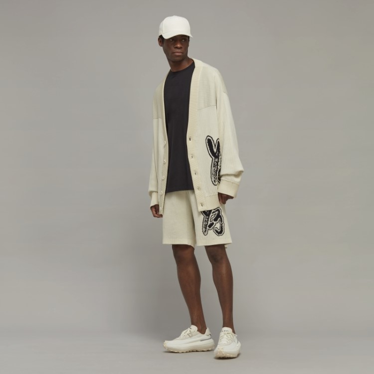 Short De Malha Adidas Y-3 Com Logo