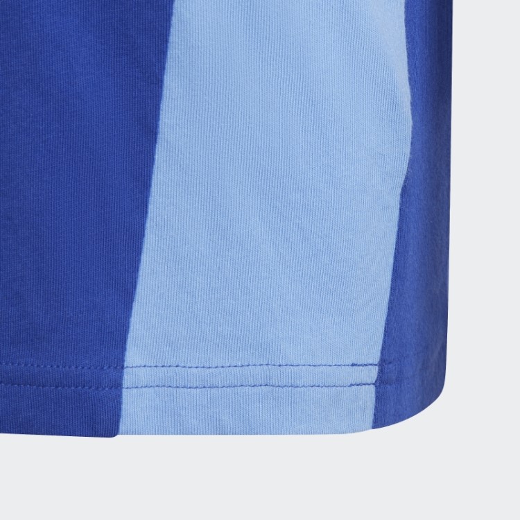 Camiseta Azul Adidas Essentials Colorblock