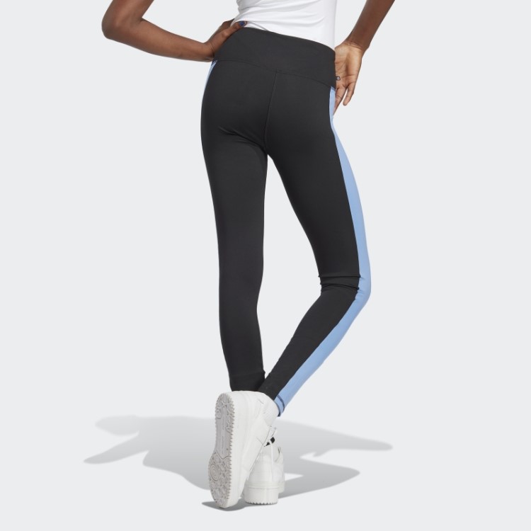 Leggings Com Painel Lateral Adidas Preto