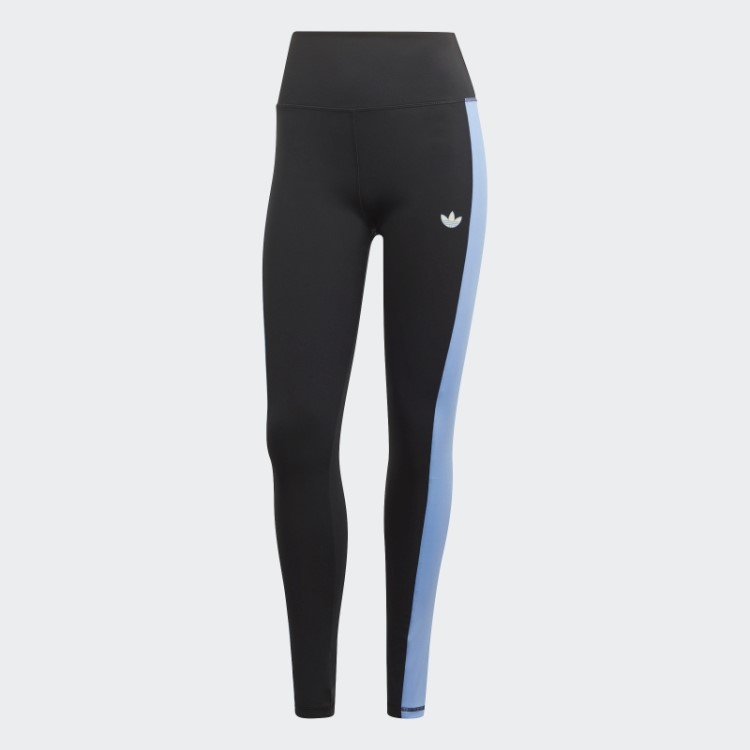 Leggings Com Painel Lateral Adidas Preto