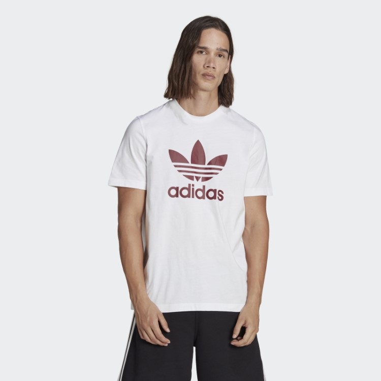 Camiseta Adidas Adicolor Classics Trefoil Vermelha