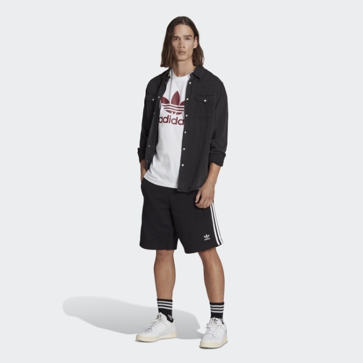 Camiseta Adidas Adicolor Classics Trefoil Vermelha