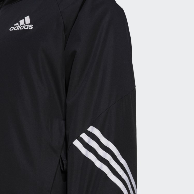Jaqueta Preta Adidas Back To Sport Com Capuz