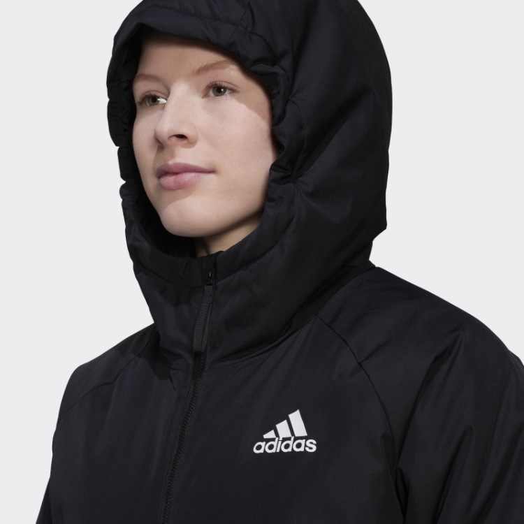 Jaqueta Preta Adidas Back To Sport Com Capuz