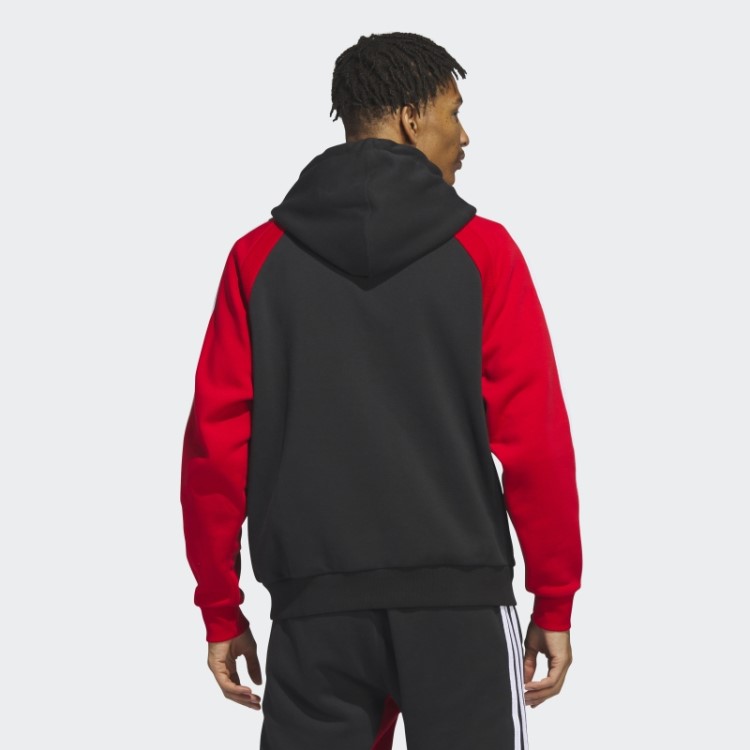 Adidas Jaqueta De Moletom Preta Sst Com Capuz