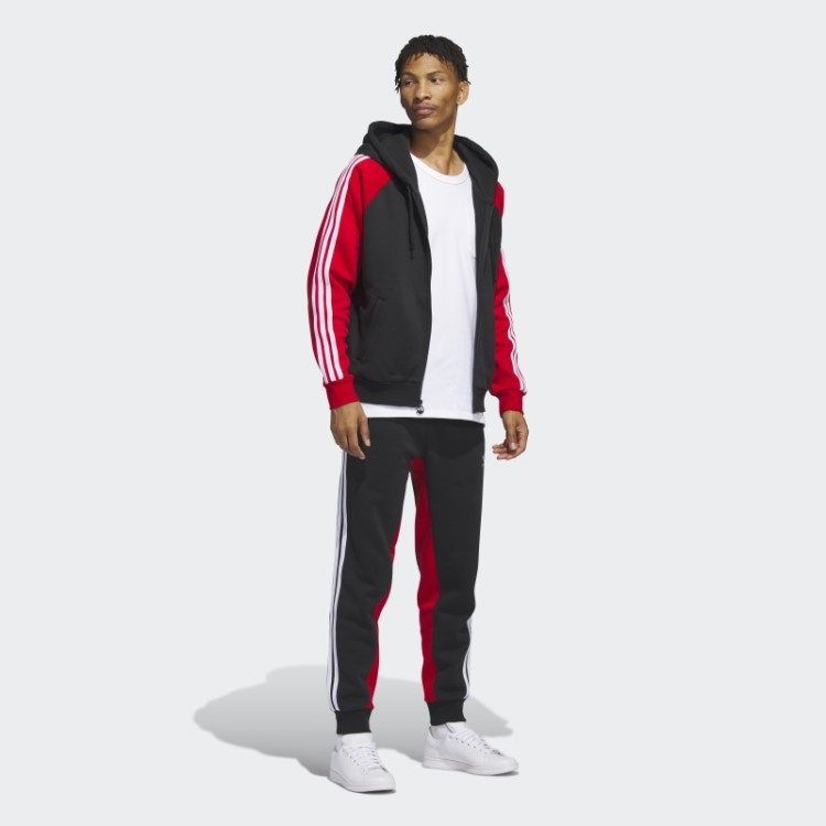 Adidas Jaqueta De Moletom Preta Sst Com Capuz