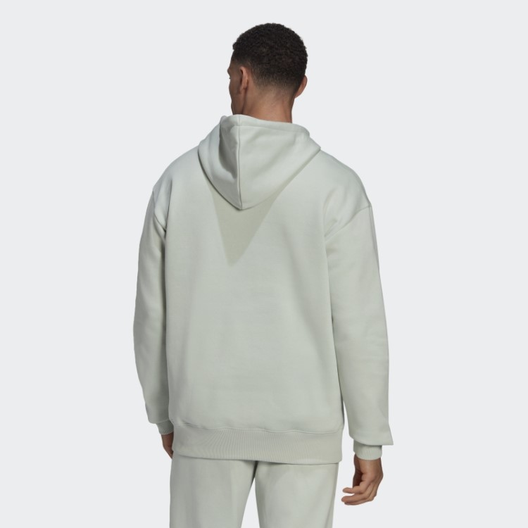 Essentials FeelVivid Moletom De Lã De Algodão Ombros Caídos Verde Adidas