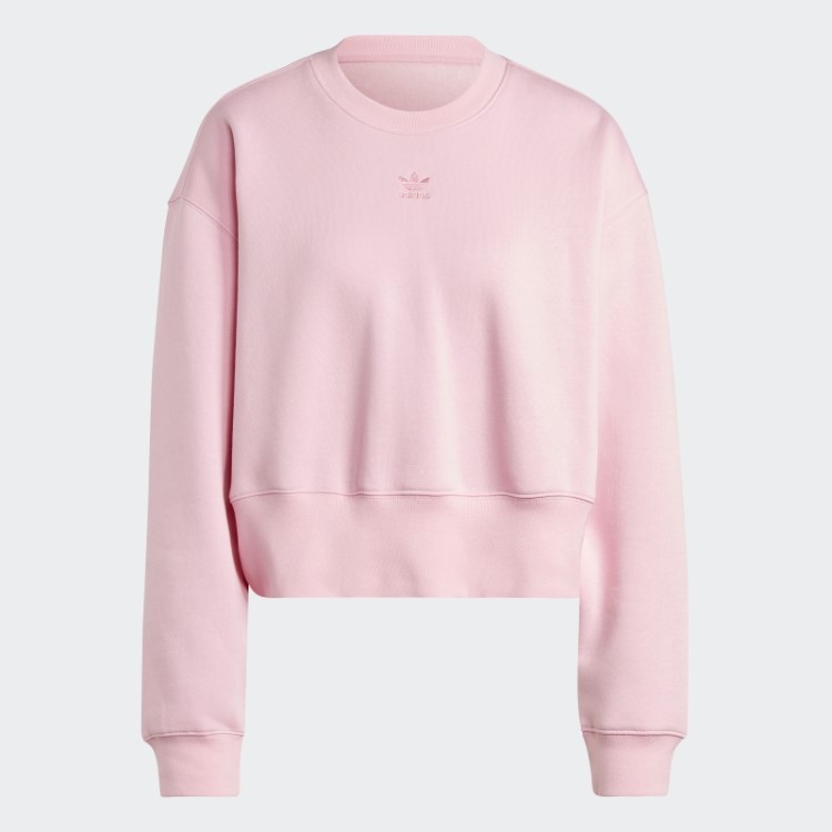 Moletom Adicolor Essencial True Pink Adicolor Adidas