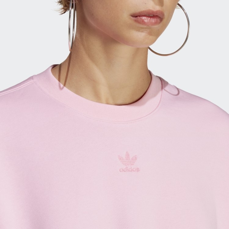 Moletom Adicolor Essencial True Pink Adicolor Adidas