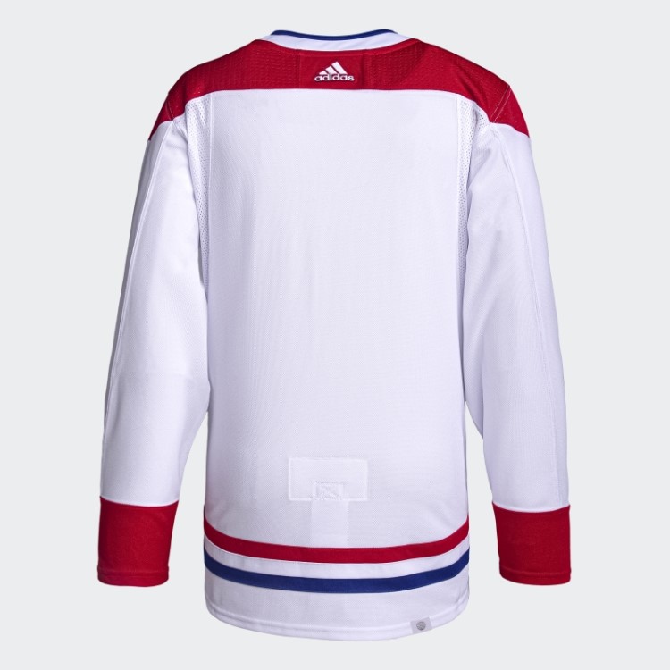 Canadiens Away Autêntico Camisa Profissional Branca Adidas