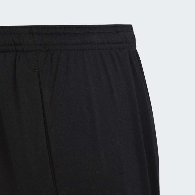 Short Preto Adidas Train Essentials Aeroready Logo Regular