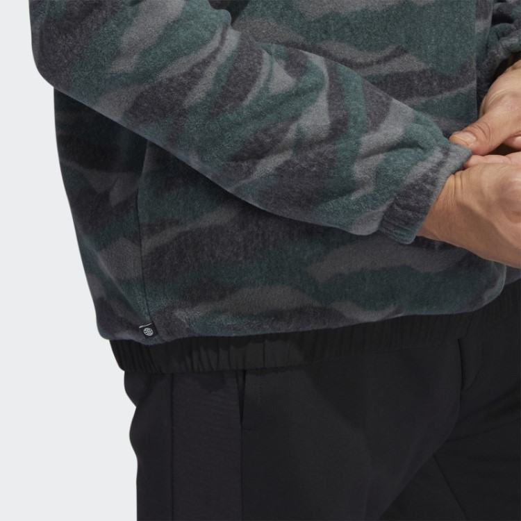 Moletom Da Tripulação Com Estampa De Textura Preto Adidas