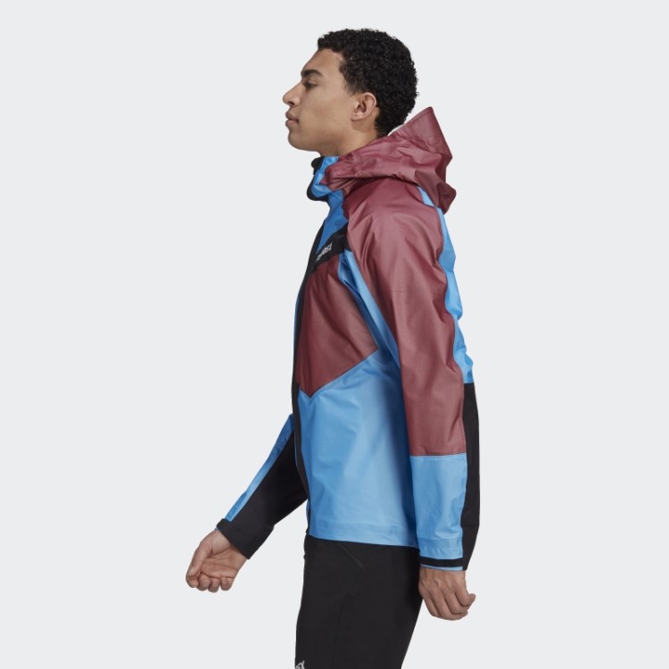 Jaqueta Adidas Shock Blue Techrock Light Gore-tex