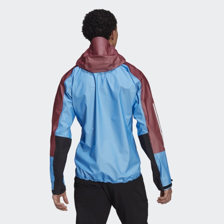 Jaqueta Adidas Shock Blue Techrock Light Gore-tex
