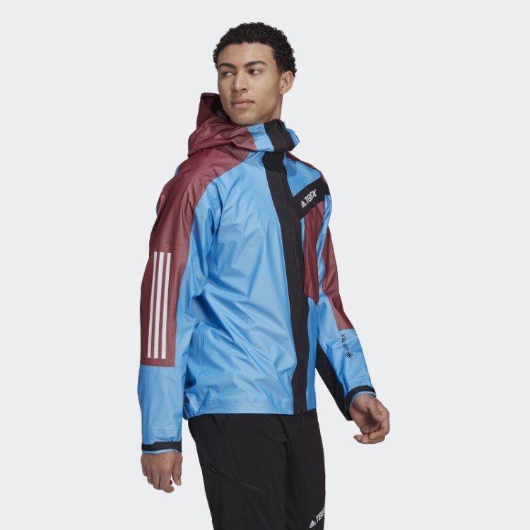 Jaqueta Adidas Shock Blue Techrock Light Gore-tex