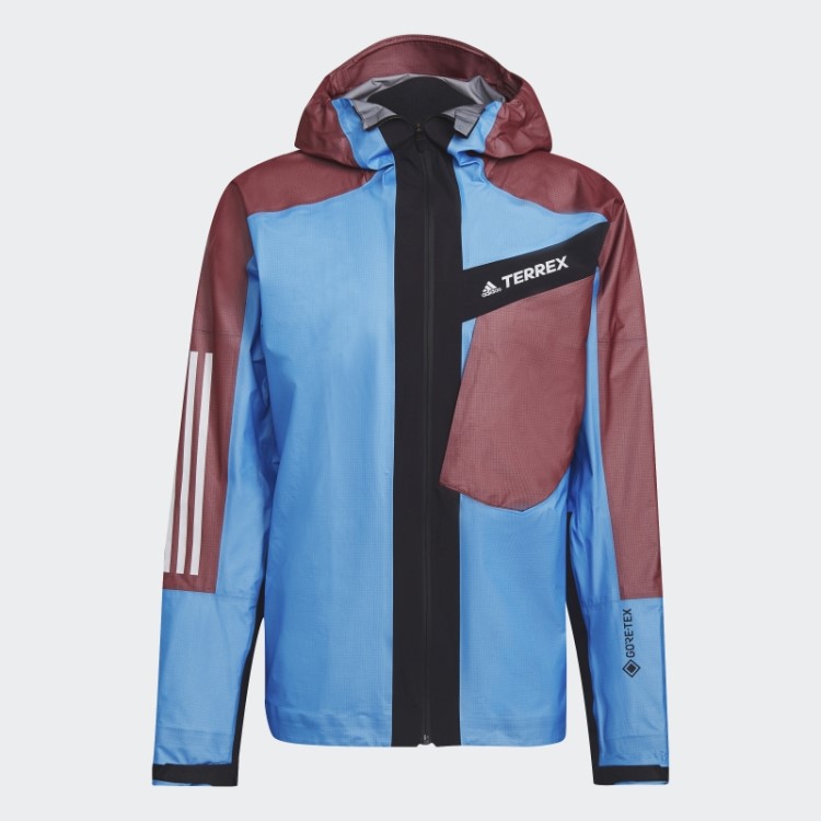 Jaqueta Adidas Shock Blue Techrock Light Gore-tex