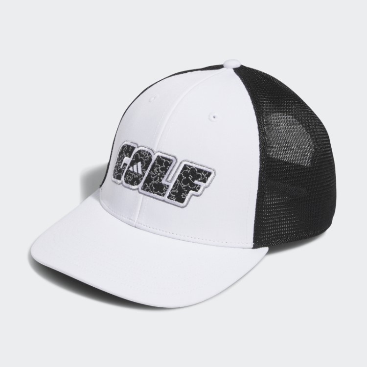 Adidas Golf Chapéu De Caminhoneiro De Perfil Baixo Branco