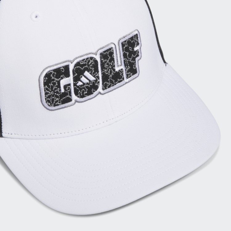Adidas Golf Chapéu De Caminhoneiro De Perfil Baixo Branco