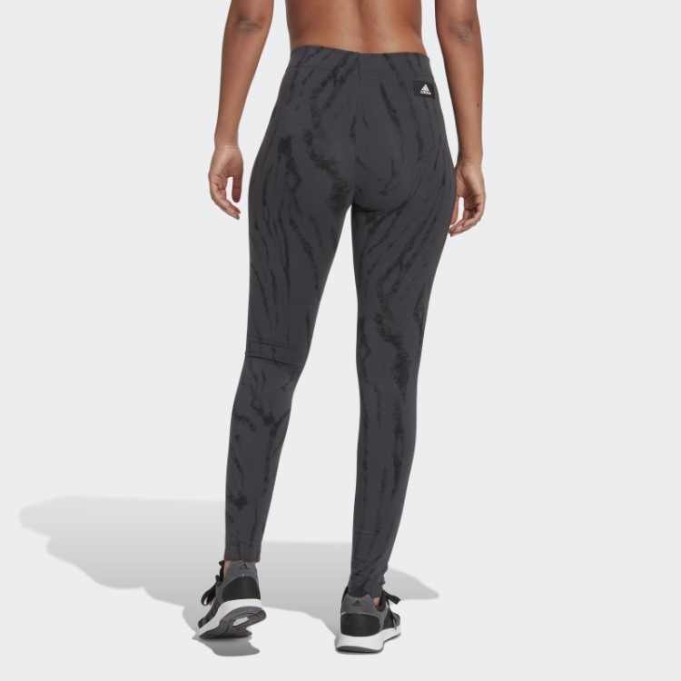 Legging Adidas Future Icons Animal Print Carbono