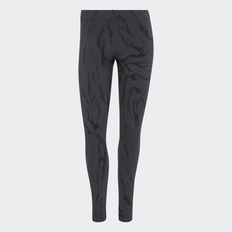 Legging Adidas Future Icons Animal Print Carbono